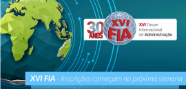 Palmas sediará XVI Fórum Internacional de Administração